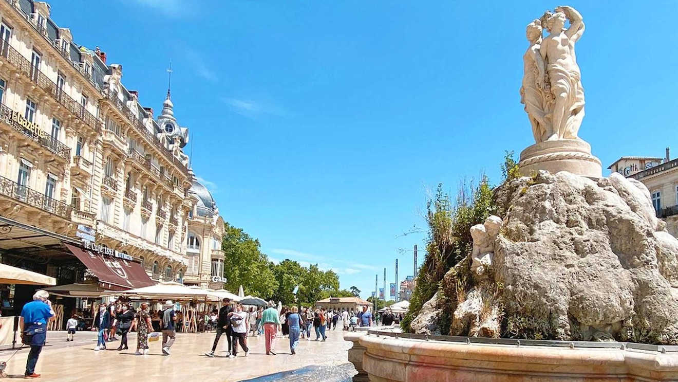 montpellier fountain