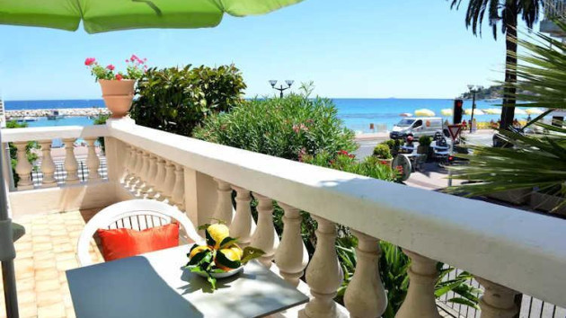 Menton beach apartment France 2024