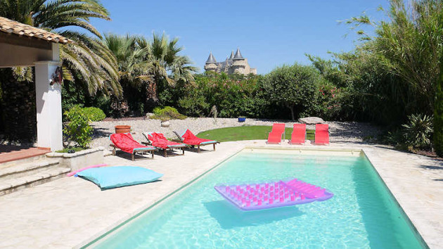 large villa south of france with private pool