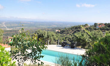 Villa Panoramique - holiday villas Southern France pool