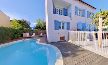Maison Rose - Pezenas maison de vacances Sud de la France piscine privée